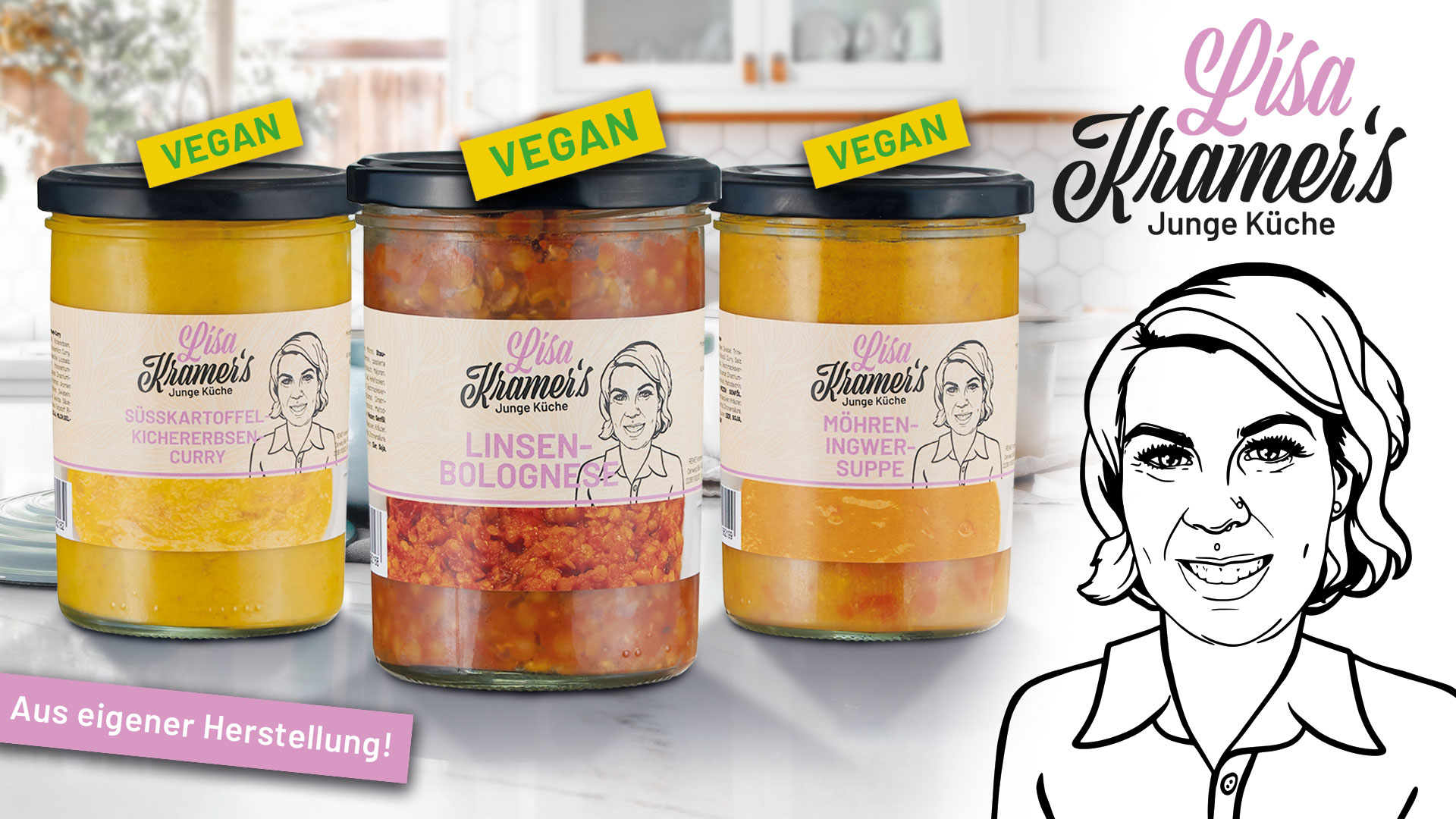 Lisa Kramer Junge Küche Vegan Hausmannskost